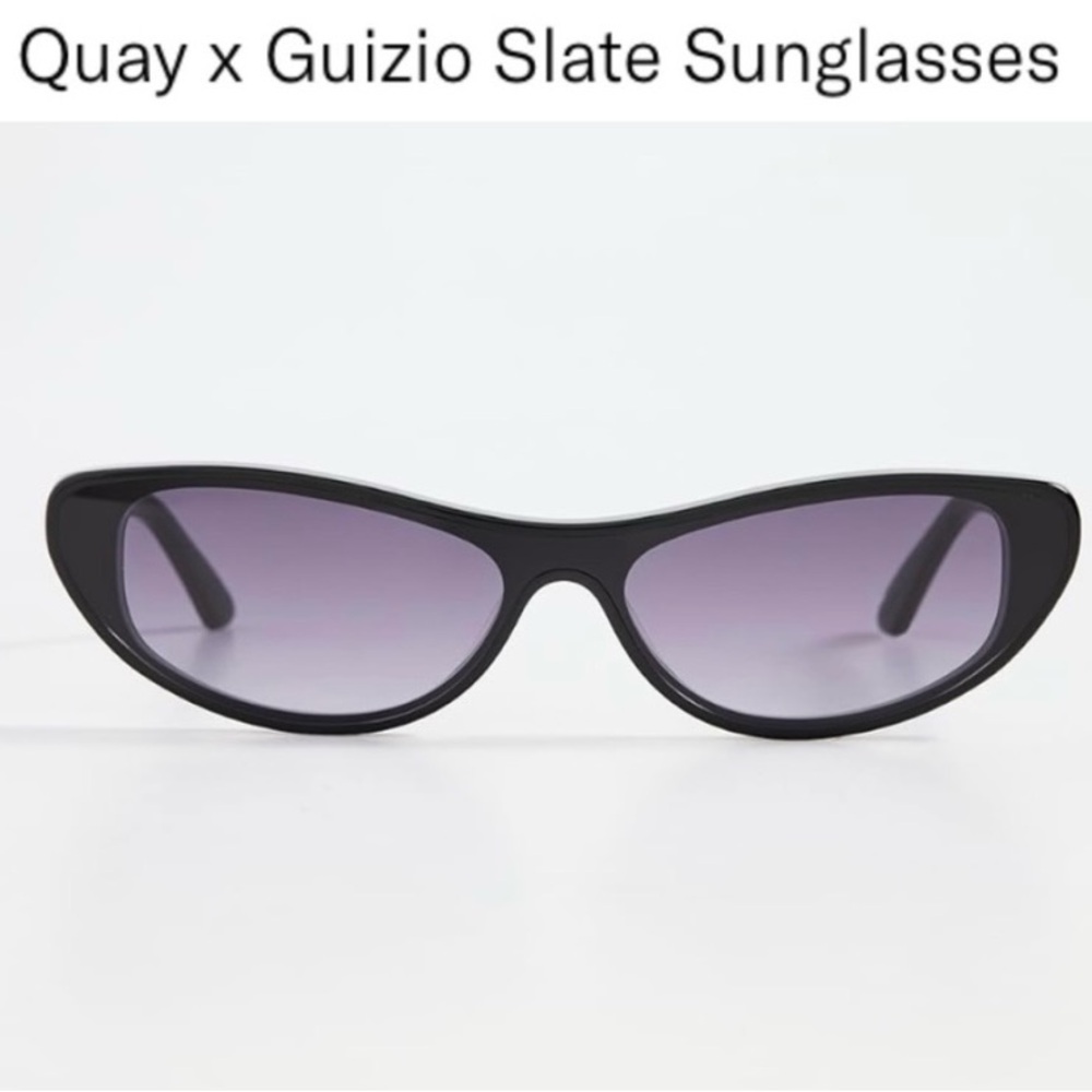 Quay Australia , Black Slate Sunglasses